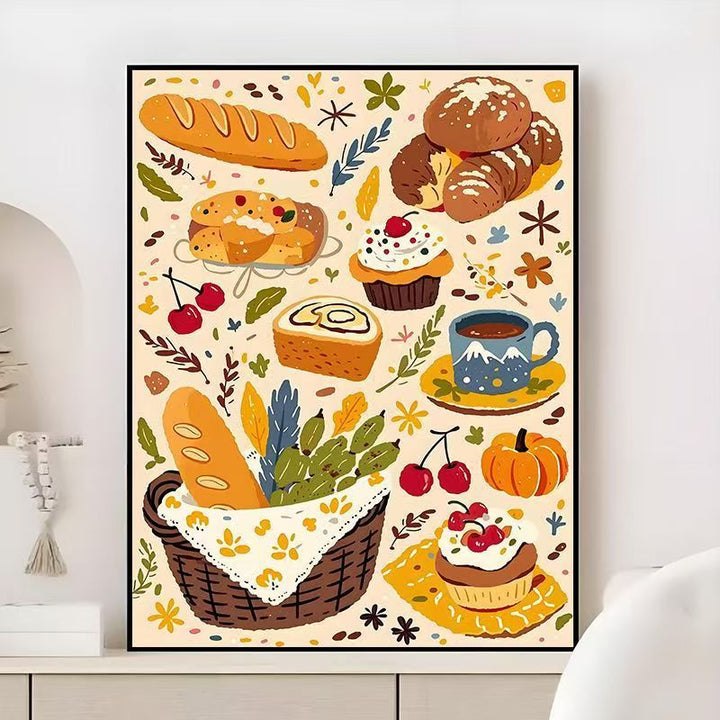 Gourmet Culinary-Themed Wall Art Bowlift