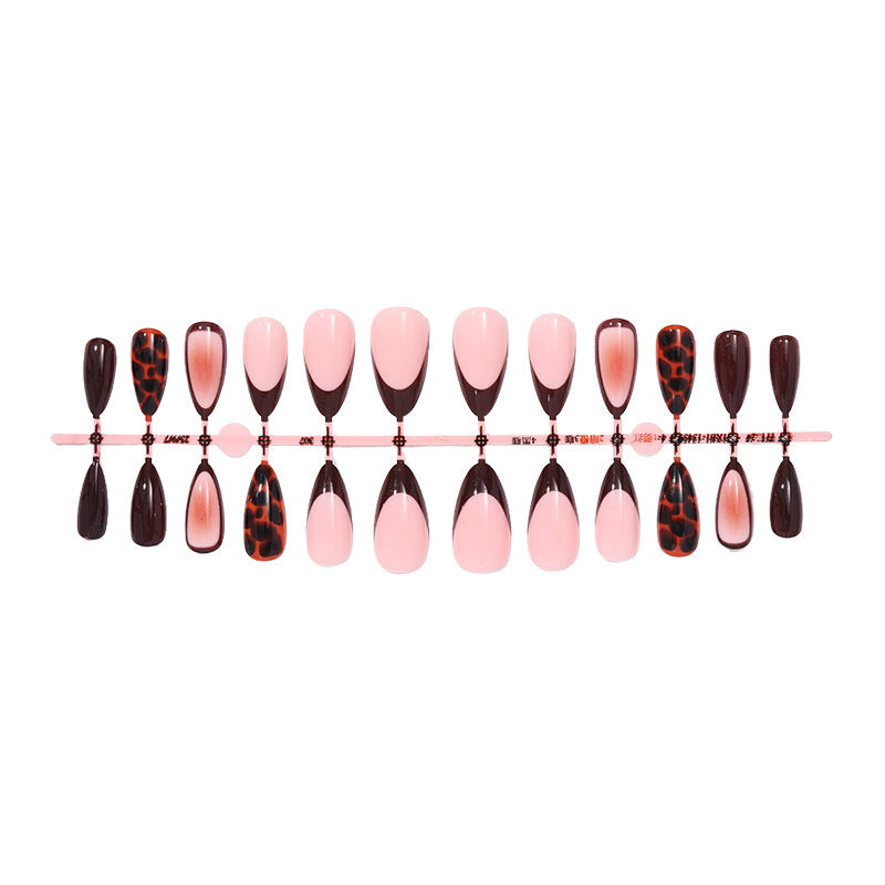 Stylish Artistically Designed Press-On Nails Bowlift