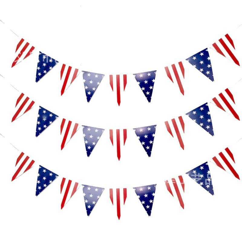 Unisex multi-piece party decoration set with paper fans pom poms bunting garland Bowlift