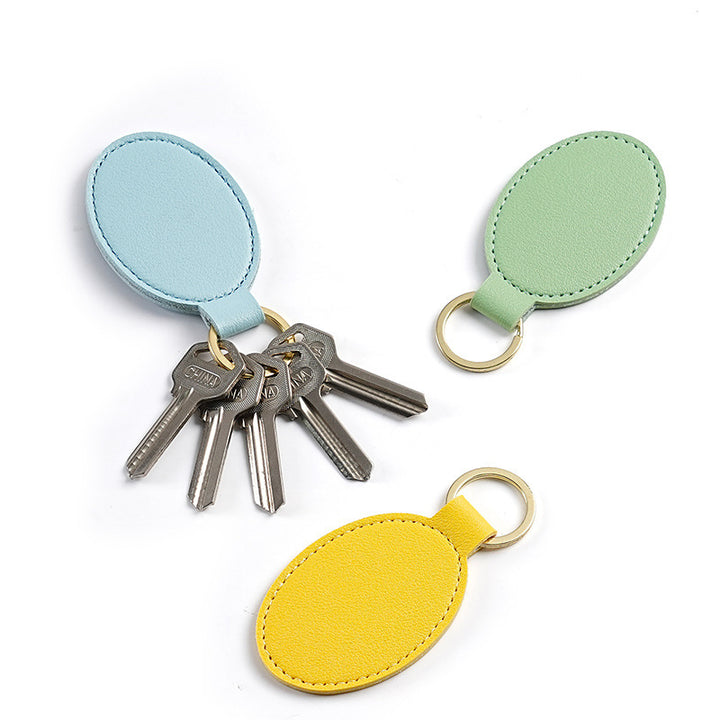 Unisex keychain made of high-quality artificial leather with stylish design Bowlift