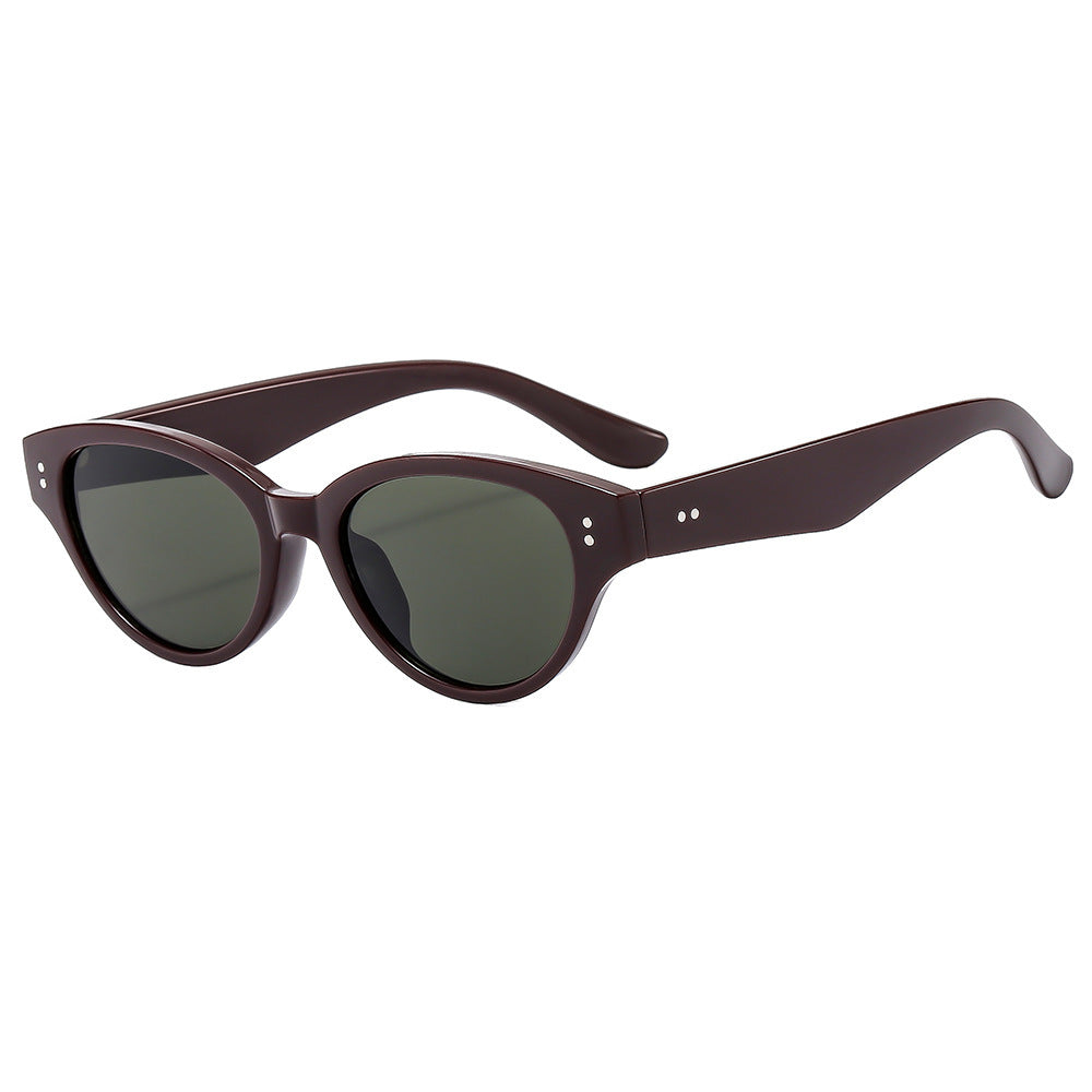 Retro-Inspired Luxurious Cat-Eye Sunglasses Bowlift
