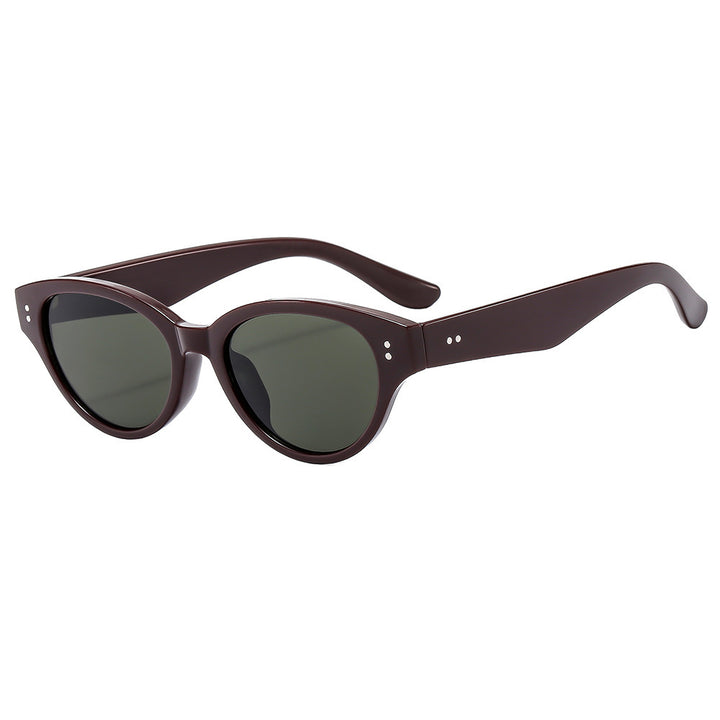 Retro-Inspired Luxurious Cat-Eye Sunglasses Bowlift