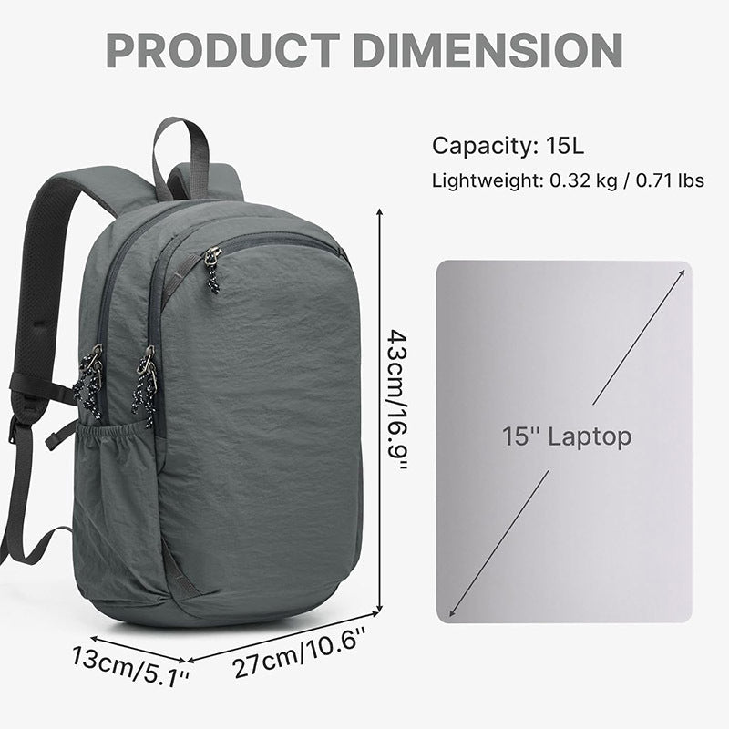 Lightweight Multi-Functional Adventure Backpack Bowlift