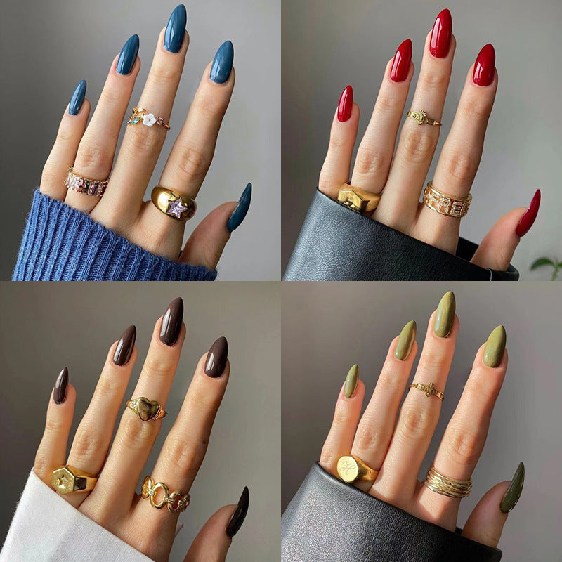 Elegant Acrylic Nails with High Gloss Finish Bowlift
