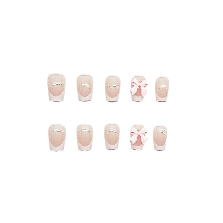 Decorative Bow Acrylic Nail Enhancements Bowlift