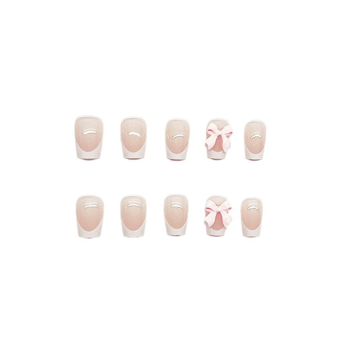 Decorative Bow Acrylic Nail Enhancements Bowlift