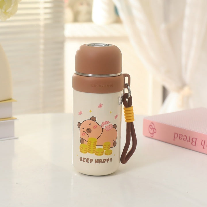 Women's insulated bottle with cute bear design Bowlift