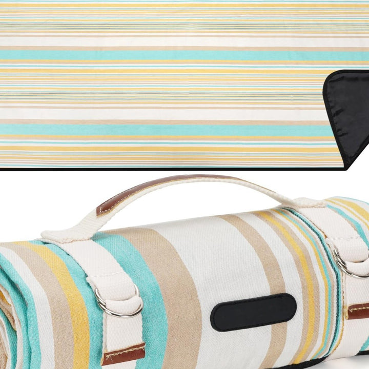 Unisex Picnic blanket with water-repellent underside and carrying handle Bowlift