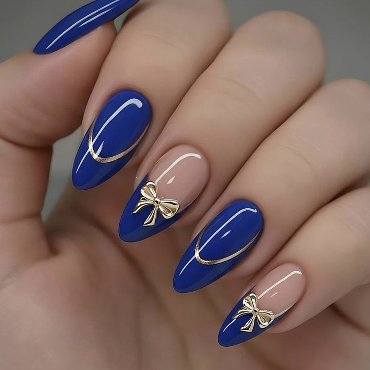 Decorative Bow-Accent Nail Art Extensions Bowlift