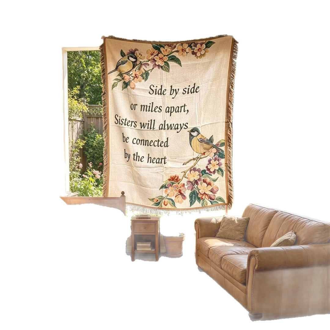 Inspirational Message Throw Blanket