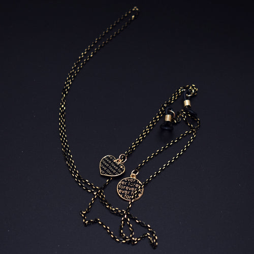Elegant Heart Pendant Eyewear Chain Bowlift