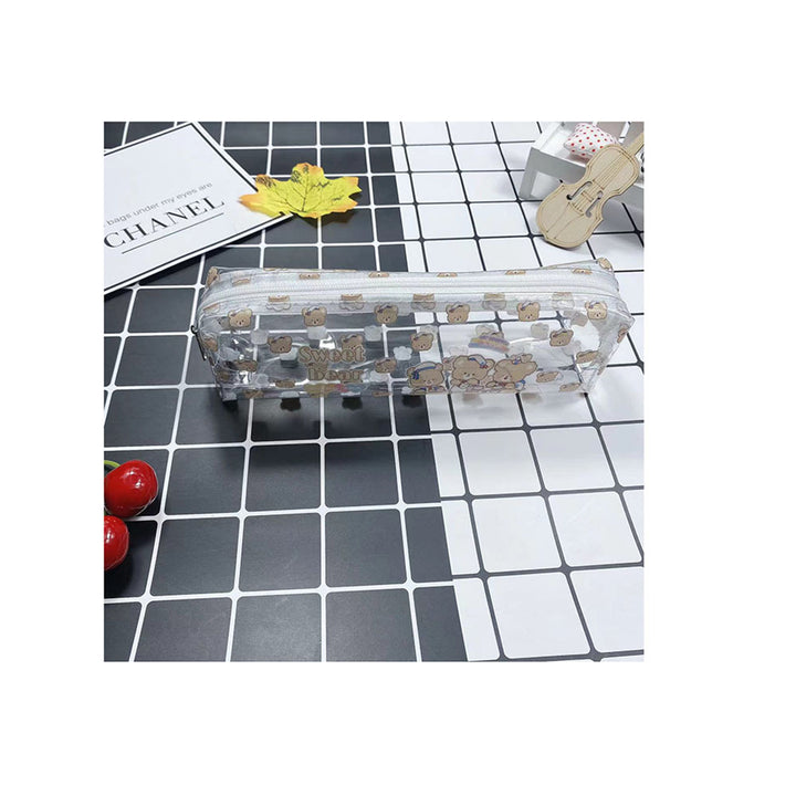 Cute Bear Patterned Pencil Case Bowlift