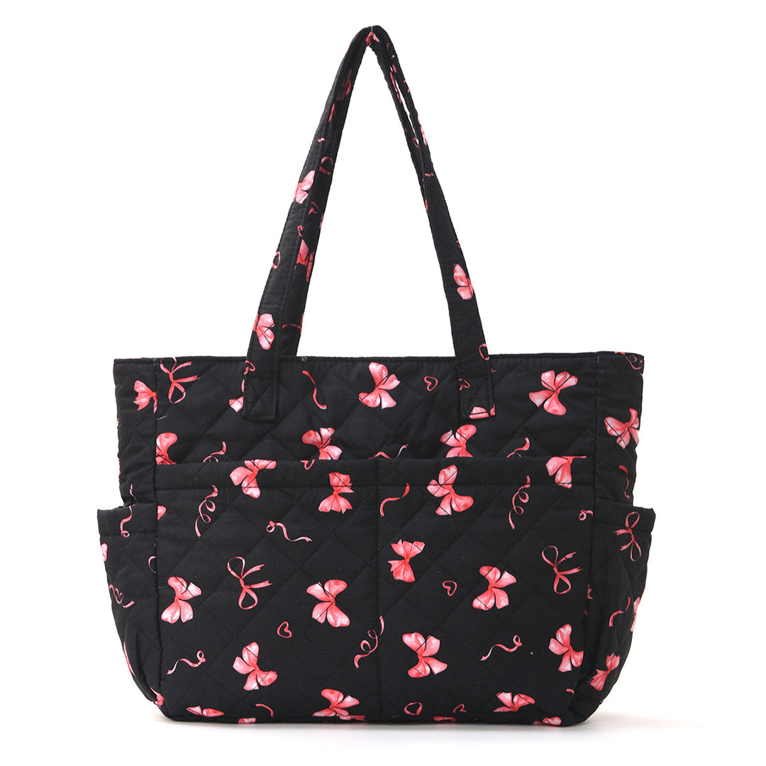 Practical cotton bag with cute bear motif Bowlift