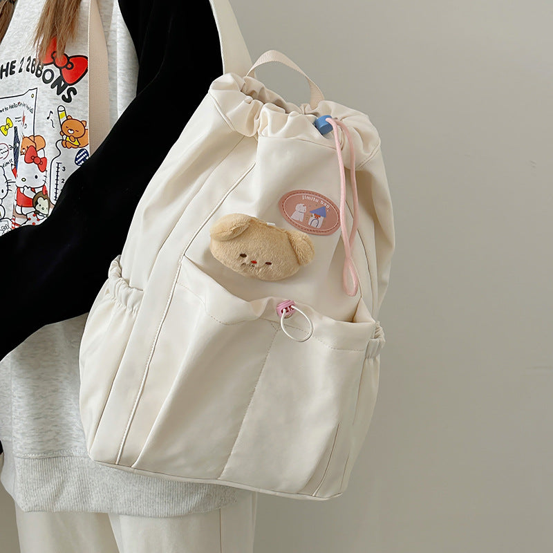 Cute Aesthetic Drawstring Backpack