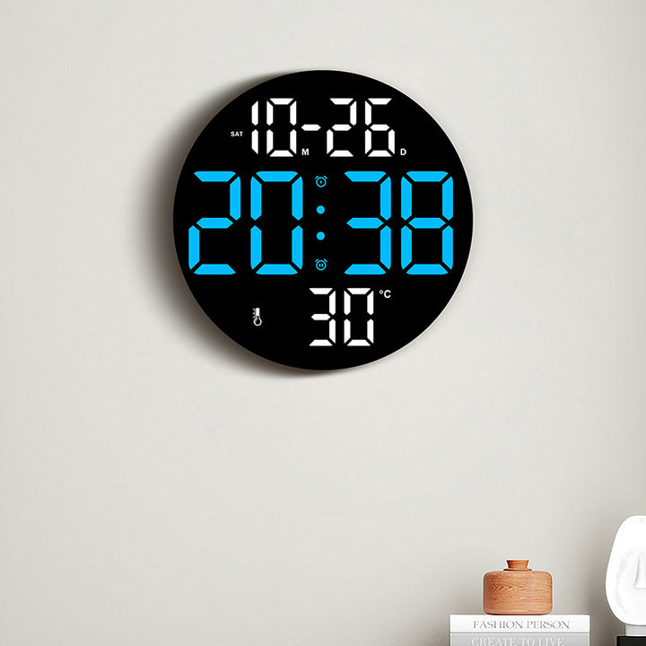 Digital wall clock with temperature and hygrometer function Bowlift