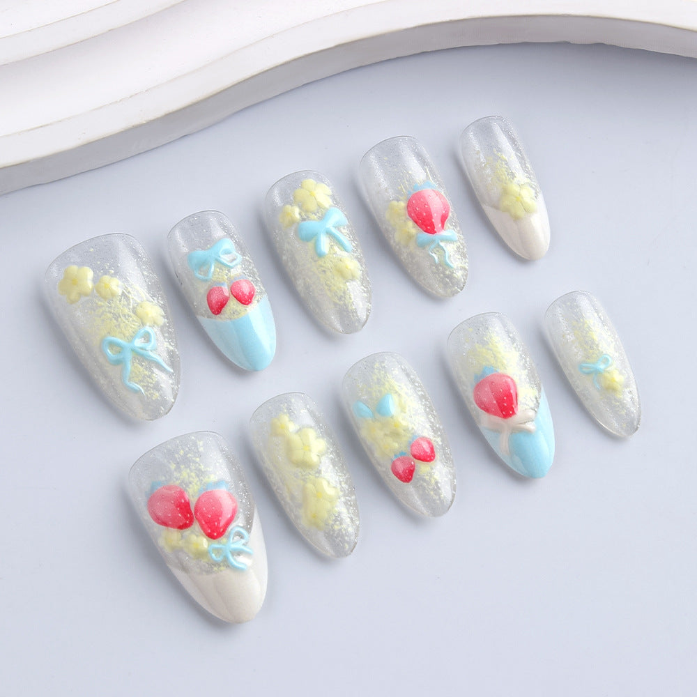 Decorative 3D Nail Art Set Bowlift