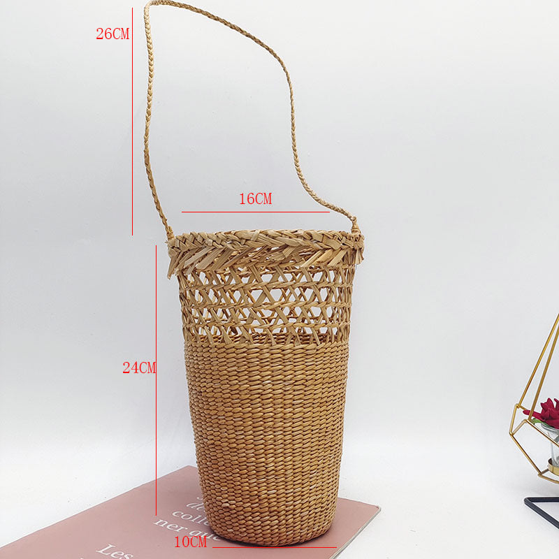 Handcrafted Woven Glass Holder Bowlift