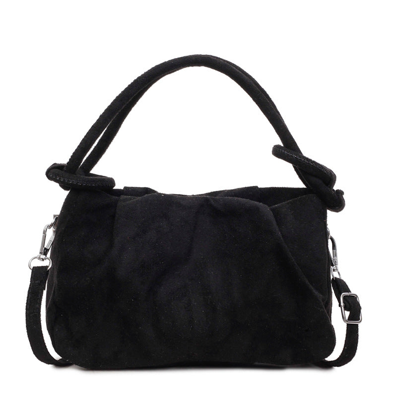 WoSoft Suede Hobo Bag Bowlift