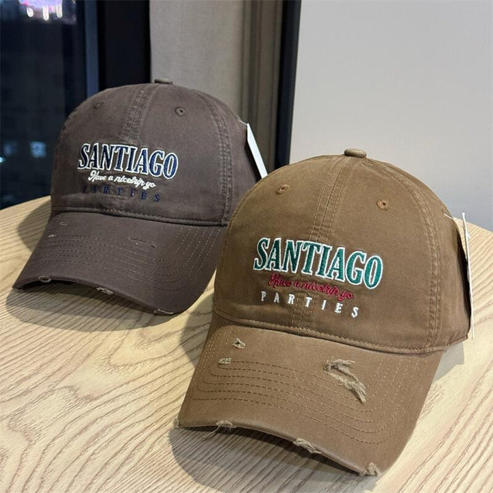Men's Casual Distressed Baseball Cap Bowlift 1784270914