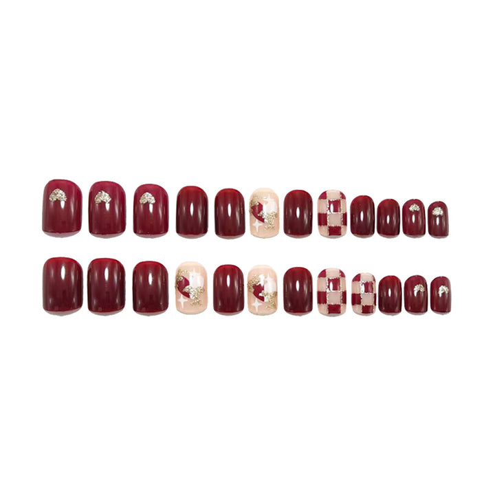 Creative Nail Art Set with Glamorous Patterns Bowlift