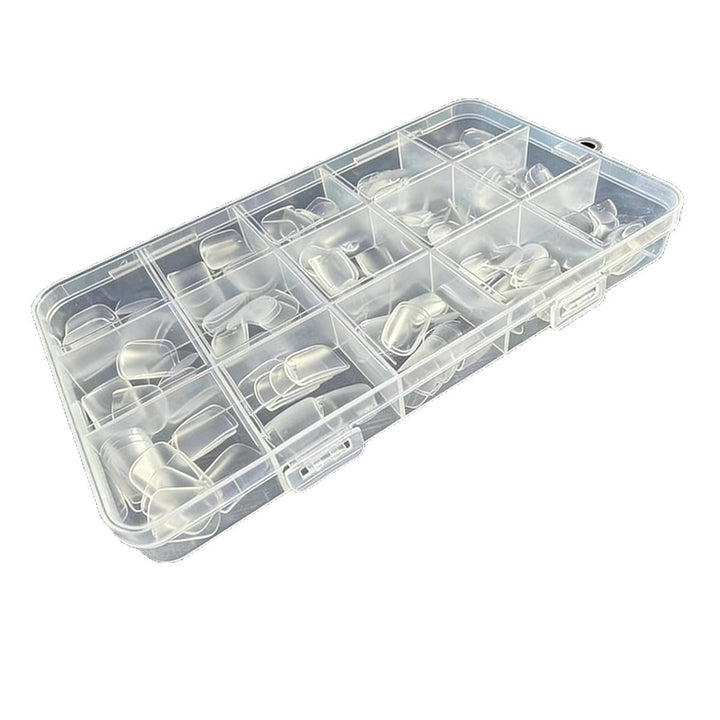 Premium Clear Press-On Nail Tips Bowlift