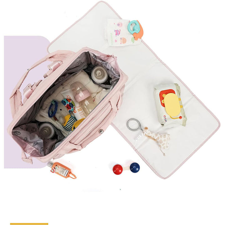 Multifunctional backpack with integrated organizer and ergonomic carrying system Bowlift