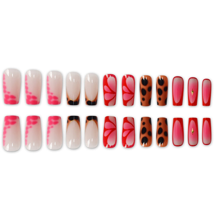 Artistic Gel Press-On Nails Bowlift