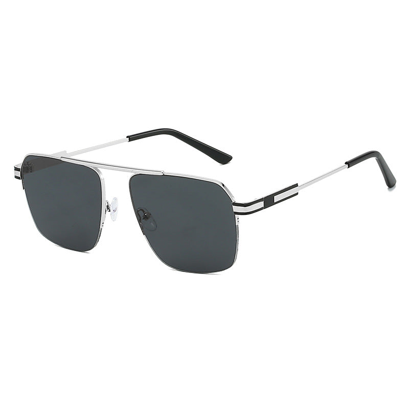 Men's Geometric Shield Sunglasses Bowlift
