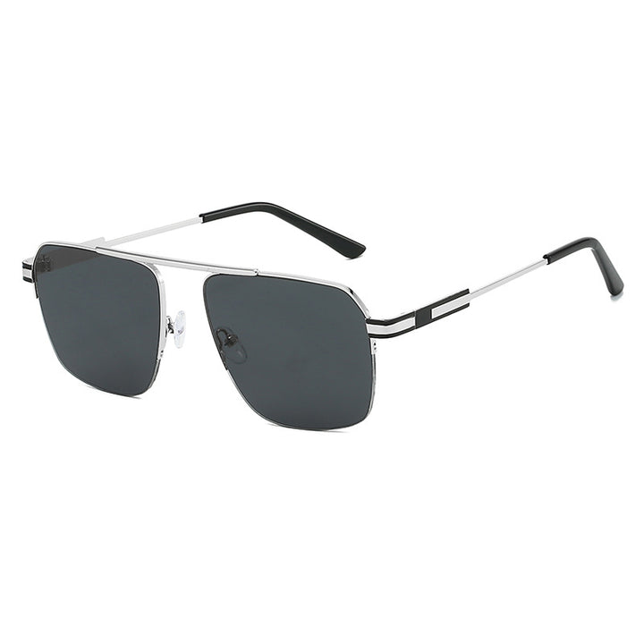 Men's Geometric Shield Sunglasses Bowlift