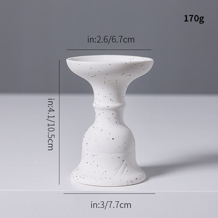 Elegant Decorative Ceramic Candle Holder Bowlift