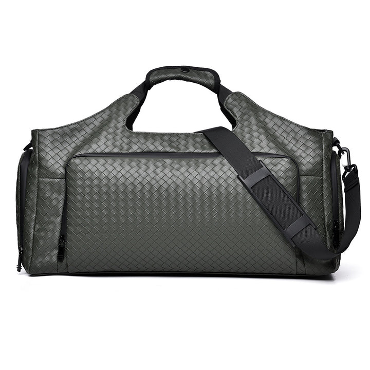 Premium Woven Travel Duffel Bag Bowlift