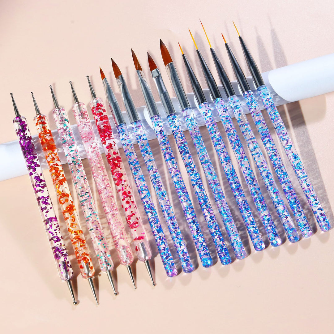 Precision Nail Art Detailing Brush Set Bowlift 1787228377