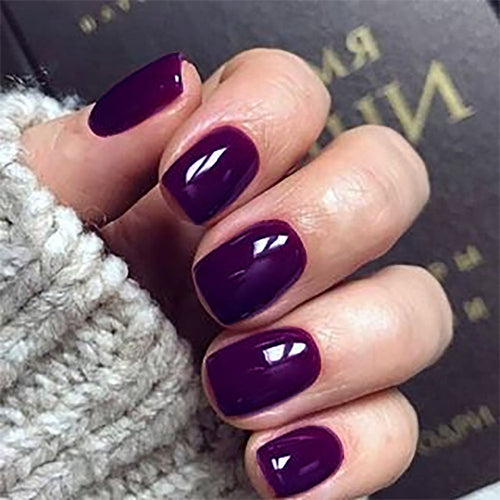 Glossy Press-On Nail Tips Set Bowlift