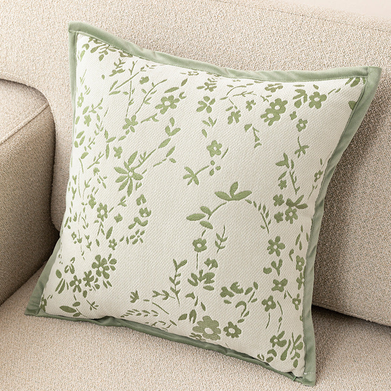 Flower Pattern Decorative Cushion