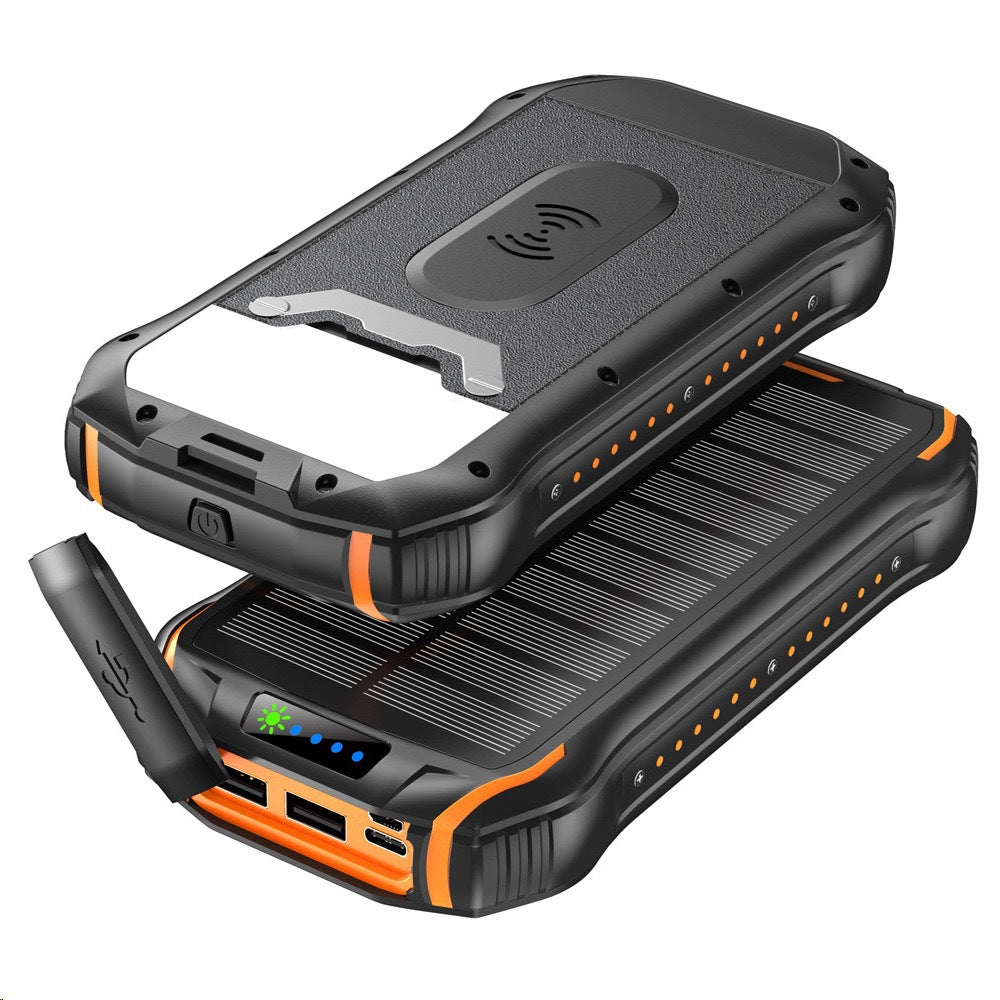 Solar power bank with high storage capacity and IP66 protection Bowlift