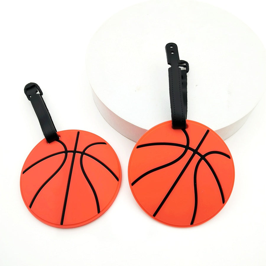 Basketball-Themed Luggage Tag Bowlift