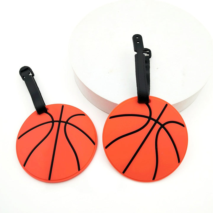 Basketball-Themed Luggage Tag Bowlift