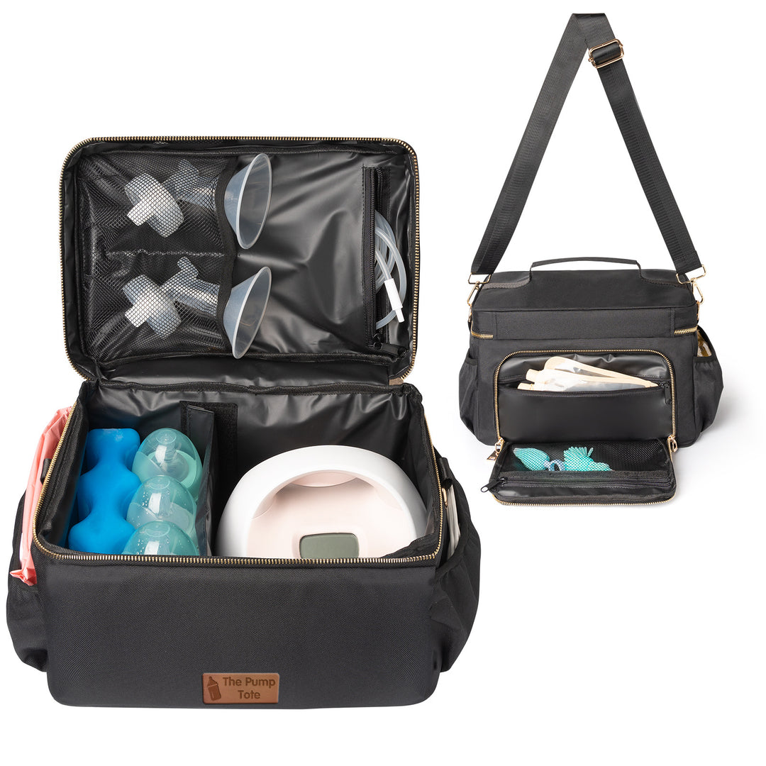 Women's multifunctional diaper bag with insulated compartments Bowlift