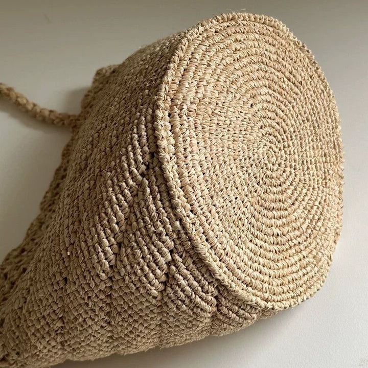 Handmade Macrame Bag with Unique Structure Bowlift