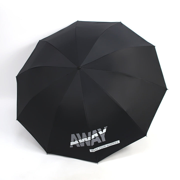 Women's Robust Umbrella with Wind Protection System Bowlift