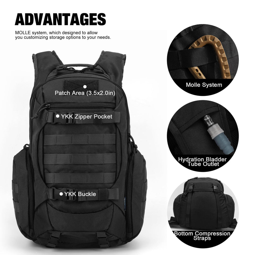 Tactical Backpack Bowlift