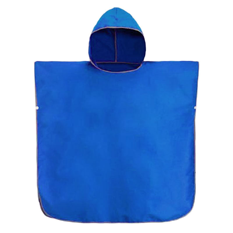 Water-repellent hooded poncho Bowlift