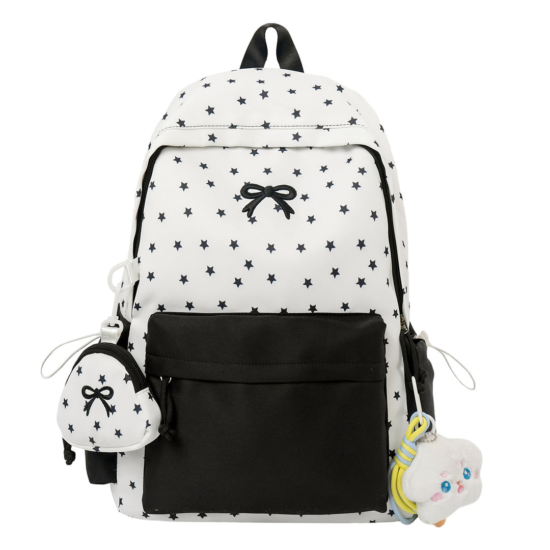 Cute Star-Embellished Backpack Bowlift