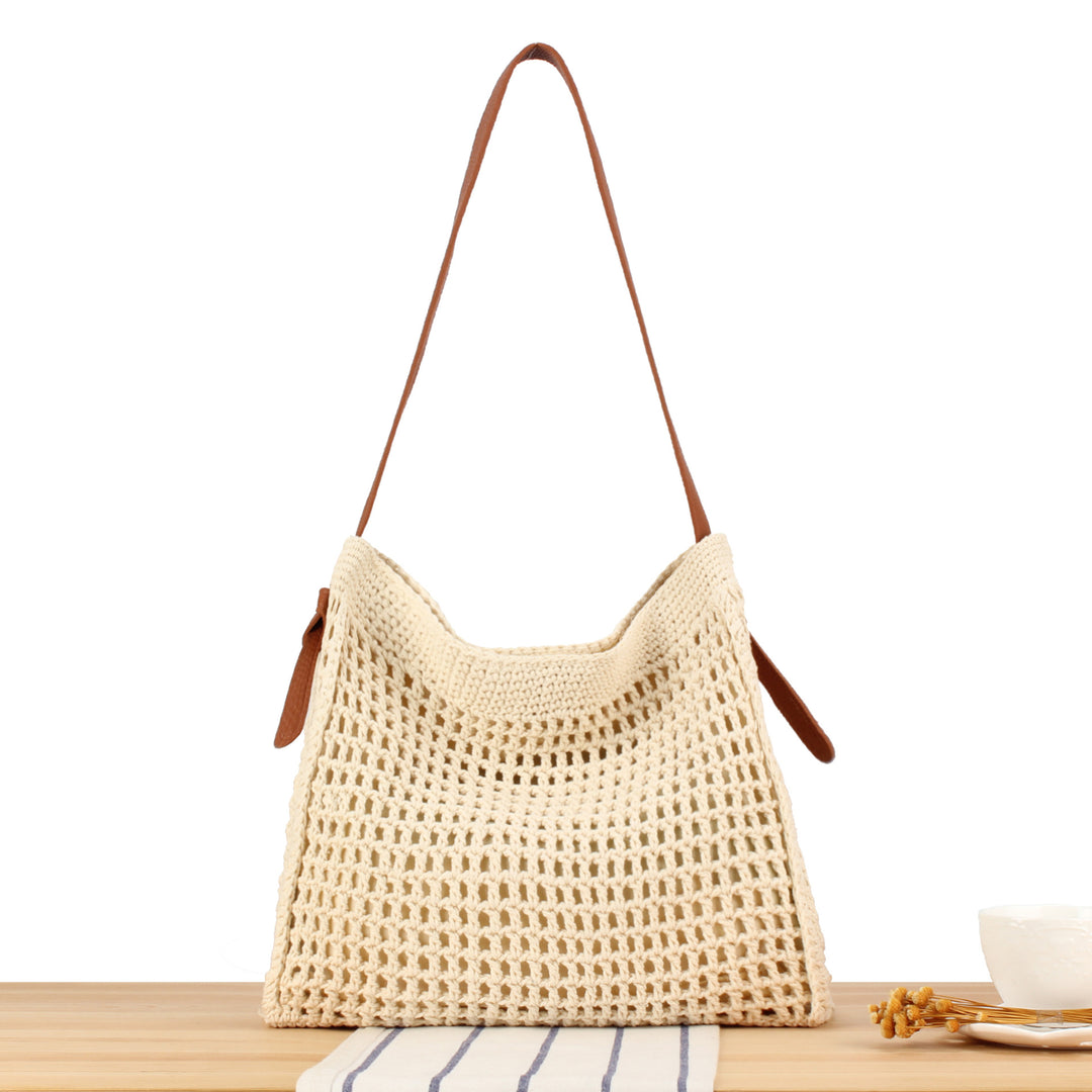Hand-knotted tote bag with elegant structure Bowlift