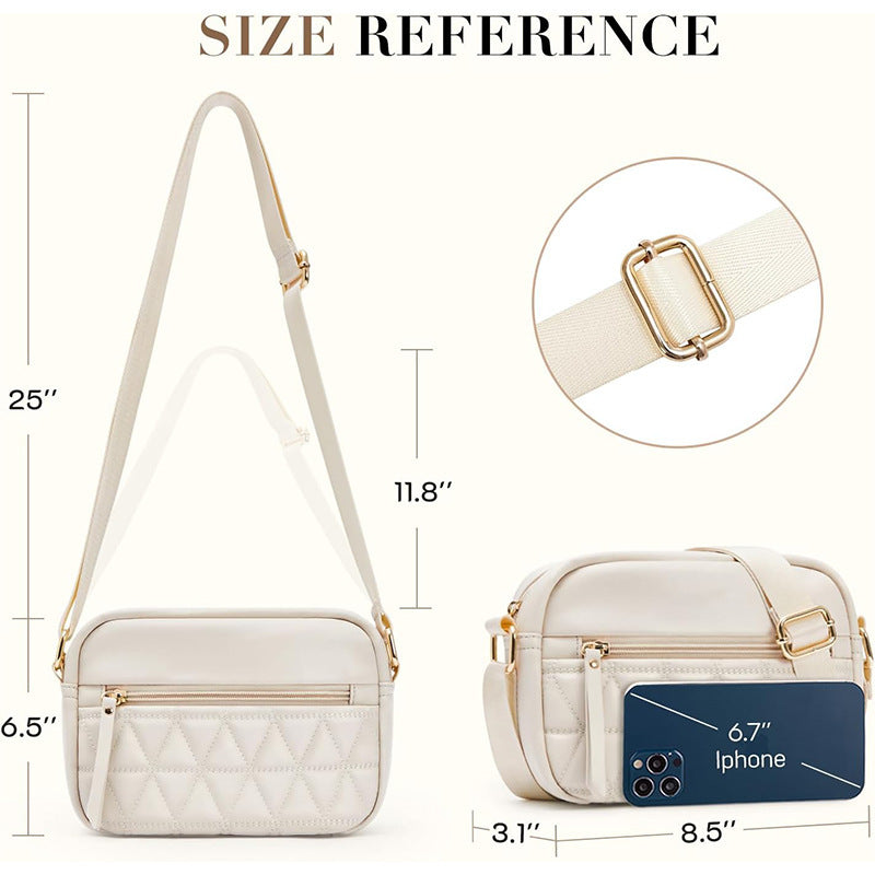 Fashionable Shoulder Bag with textured design Bowlift