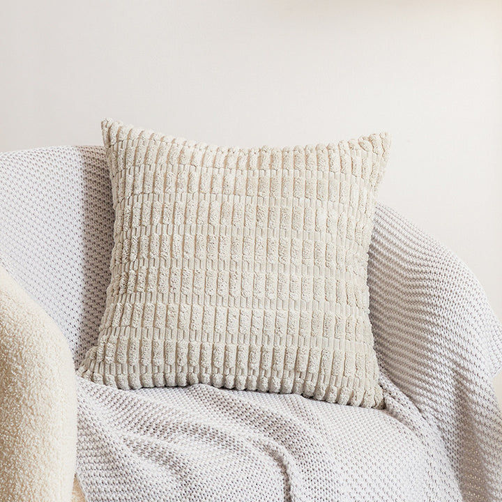 Textured Plush Accent Pillow