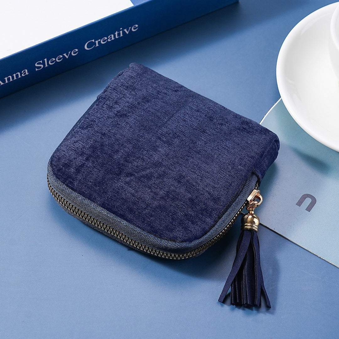 Stylish Zippered Coin Pouch Bowlift