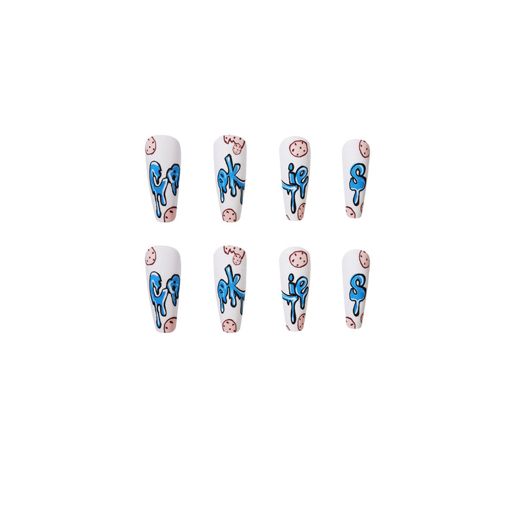 Artful Nail Art with Cookie Motif Bowlift