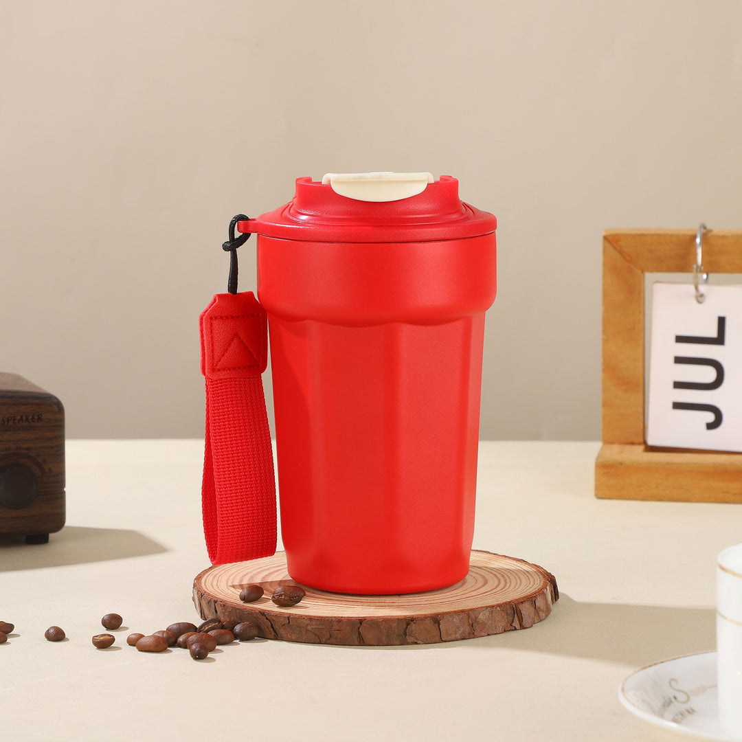 Ladies Insulated Cup with Grippy Carry Strap Bowlift