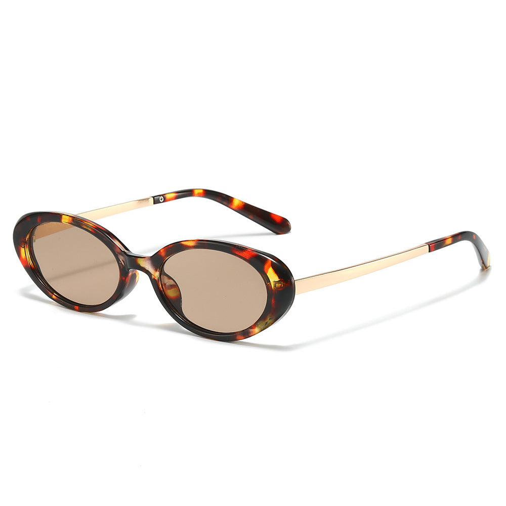 Retro-Inspired Oval Frame Sunglasses Bowlift 1787812326